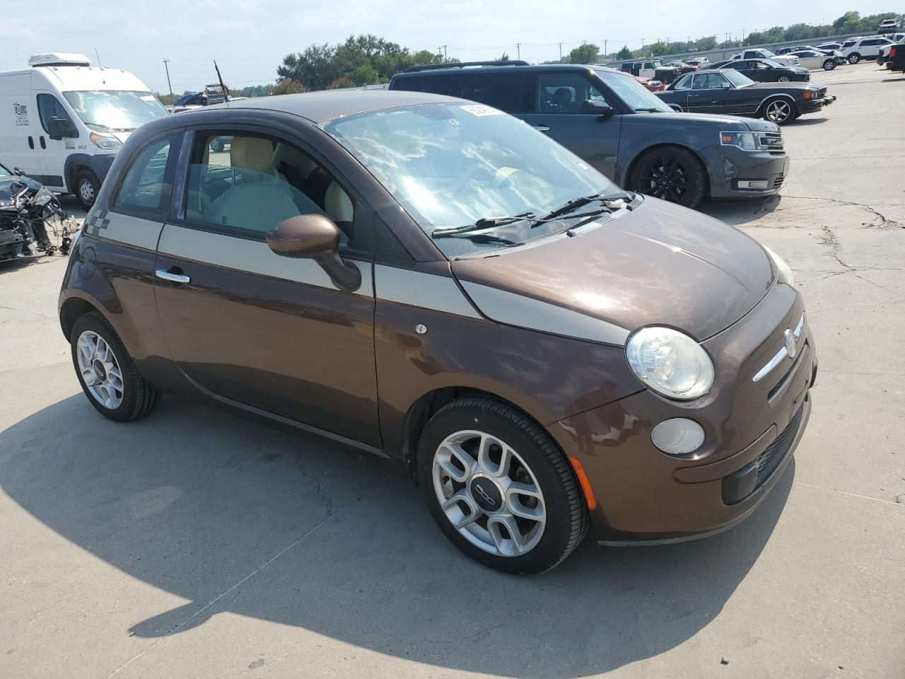 2012 Fiat 500 Pop VIN: 3C3CFFAR7CT319452 Lot: 66248284
