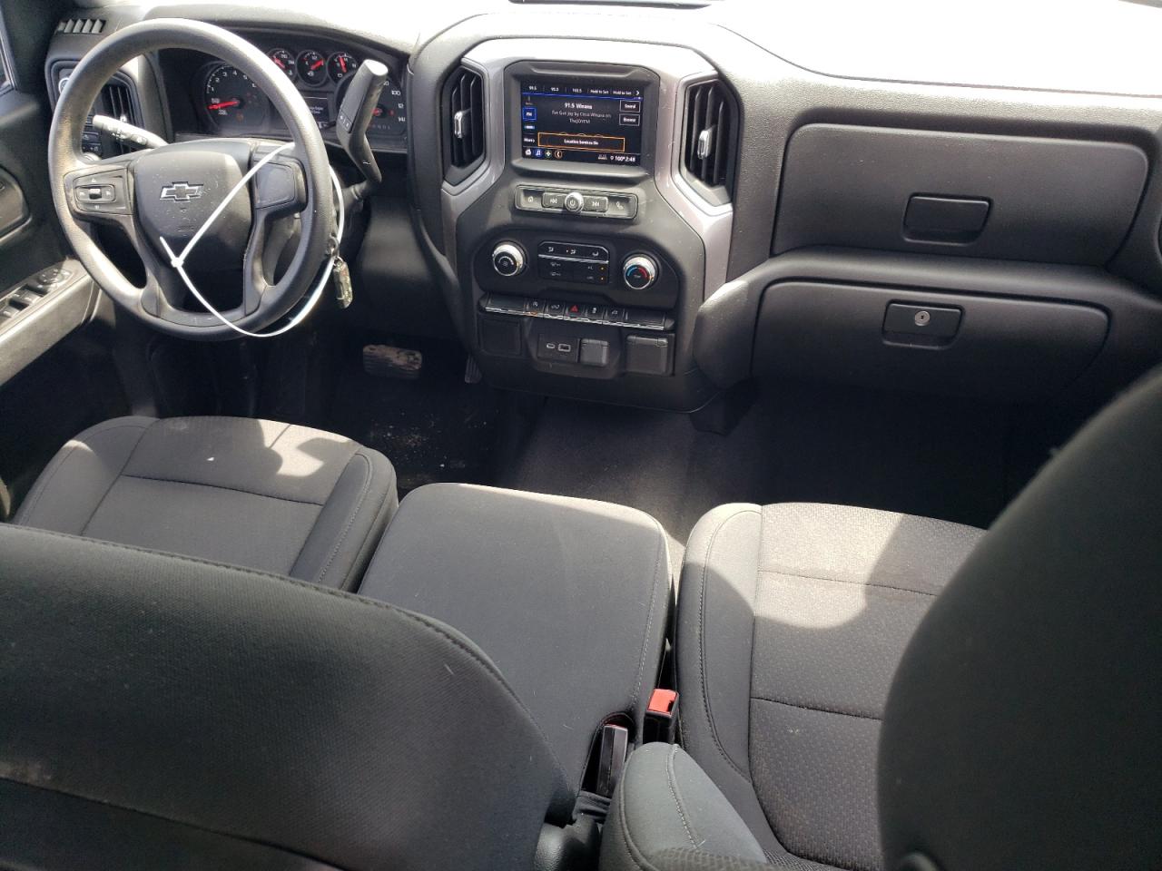 2021 Chevrolet Silverado K1500 Custom VIN: 1GCRYBEKXMZ301494 Lot: 66757674