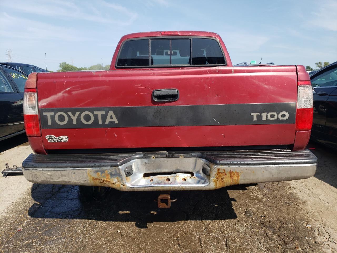 JT4UN22D3W0052312 1998 Toyota T100 Xtracab