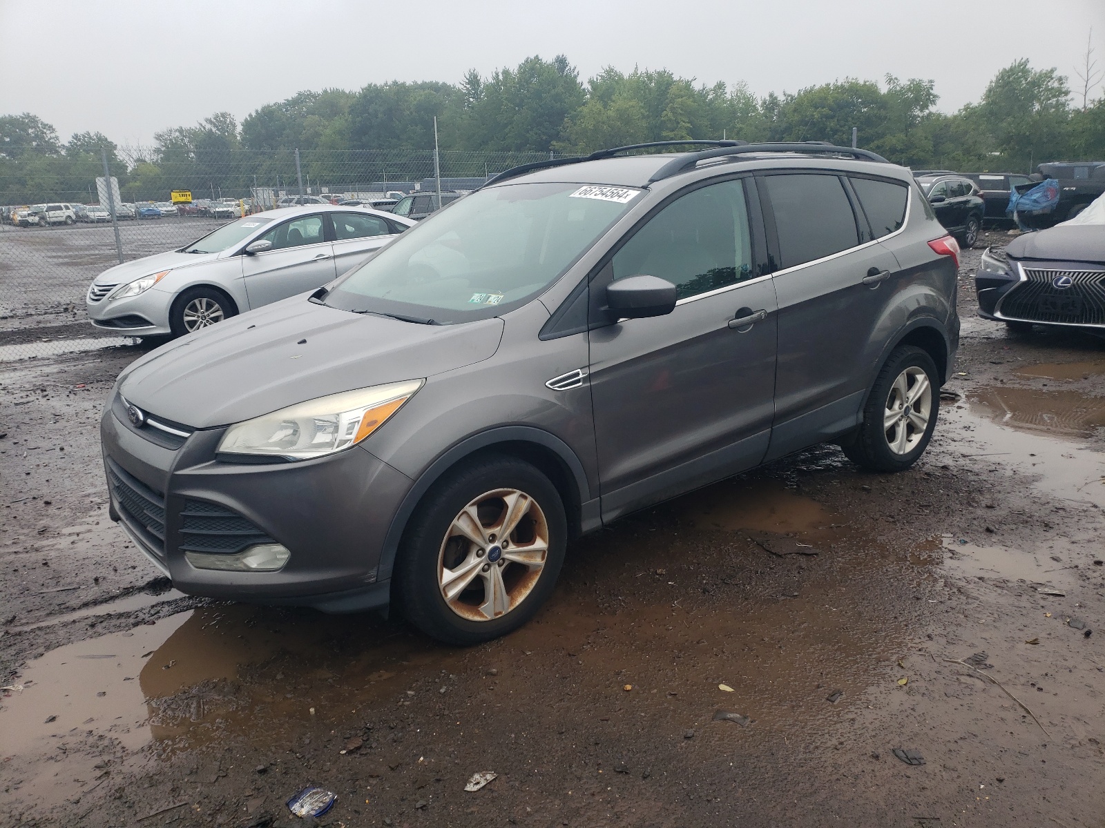 2013 Ford Escape Se vin: 1FMCU0GX9DUA13036