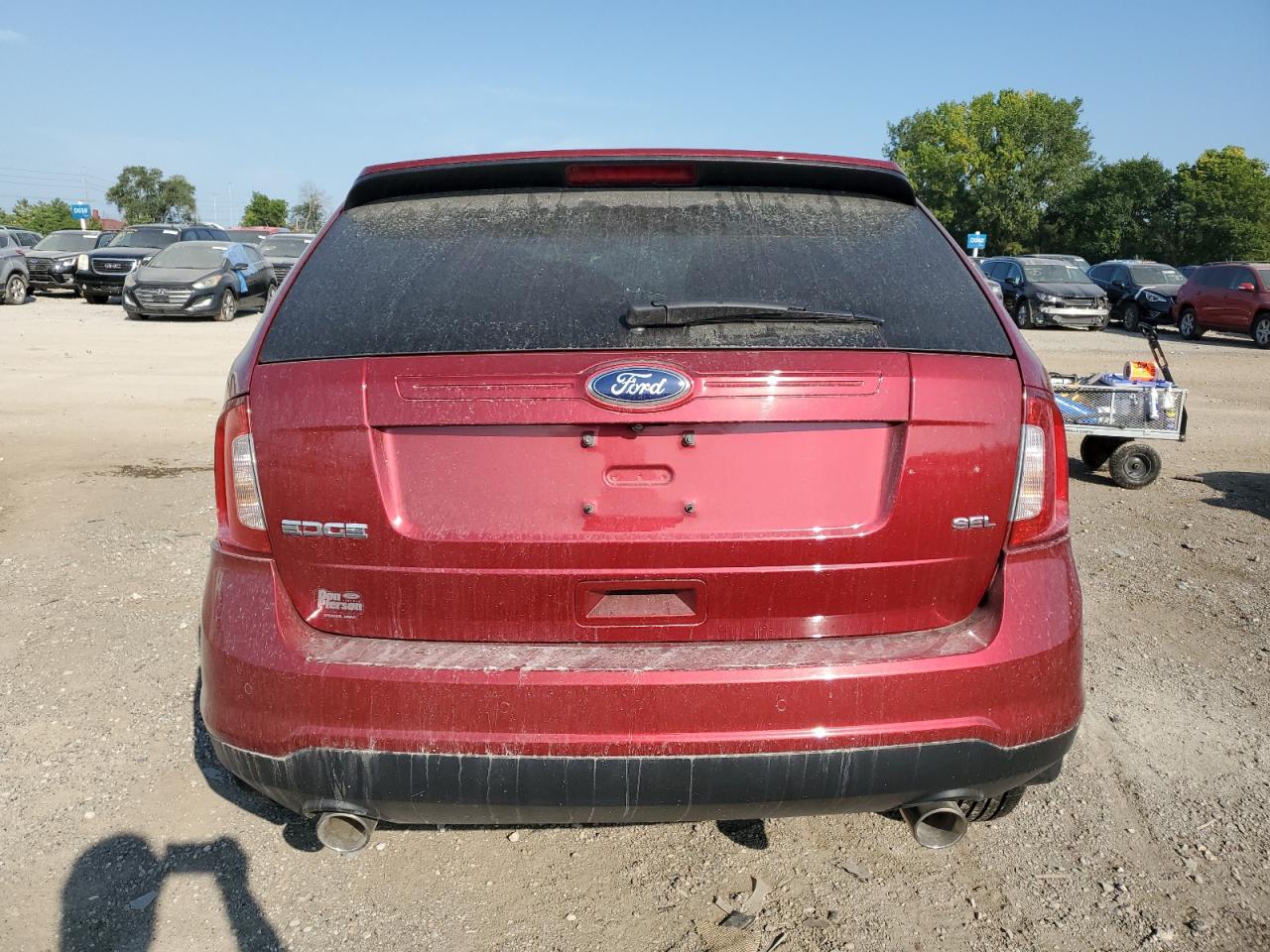 2014 Ford Edge Sel VIN: 2FMDK3JCXEBB40922 Lot: 68697784