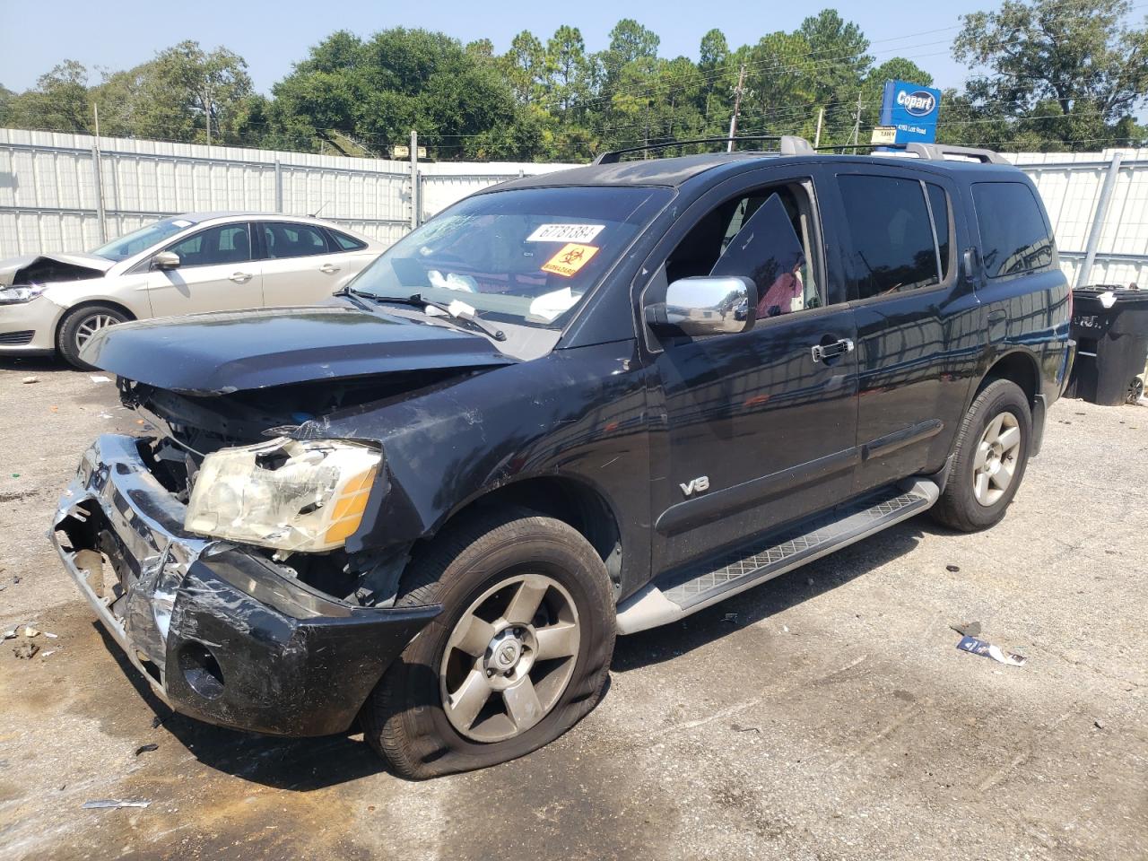 2007 Nissan Armada Se VIN: 5N1BA08A07N721558 Lot: 67781384