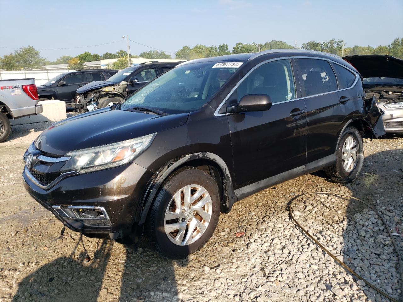 5J6RM4H77FL065417 2015 Honda Cr-V Exl