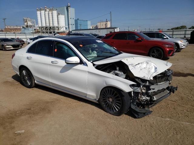 Седаны MERCEDES-BENZ C-CLASS 2015 Белый