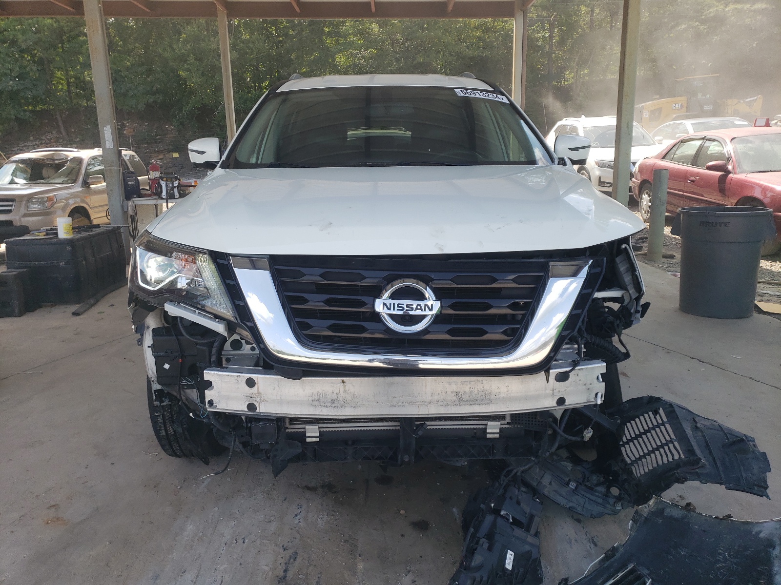 2019 Nissan Pathfinder S vin: 5N1DR2MM0KC646085