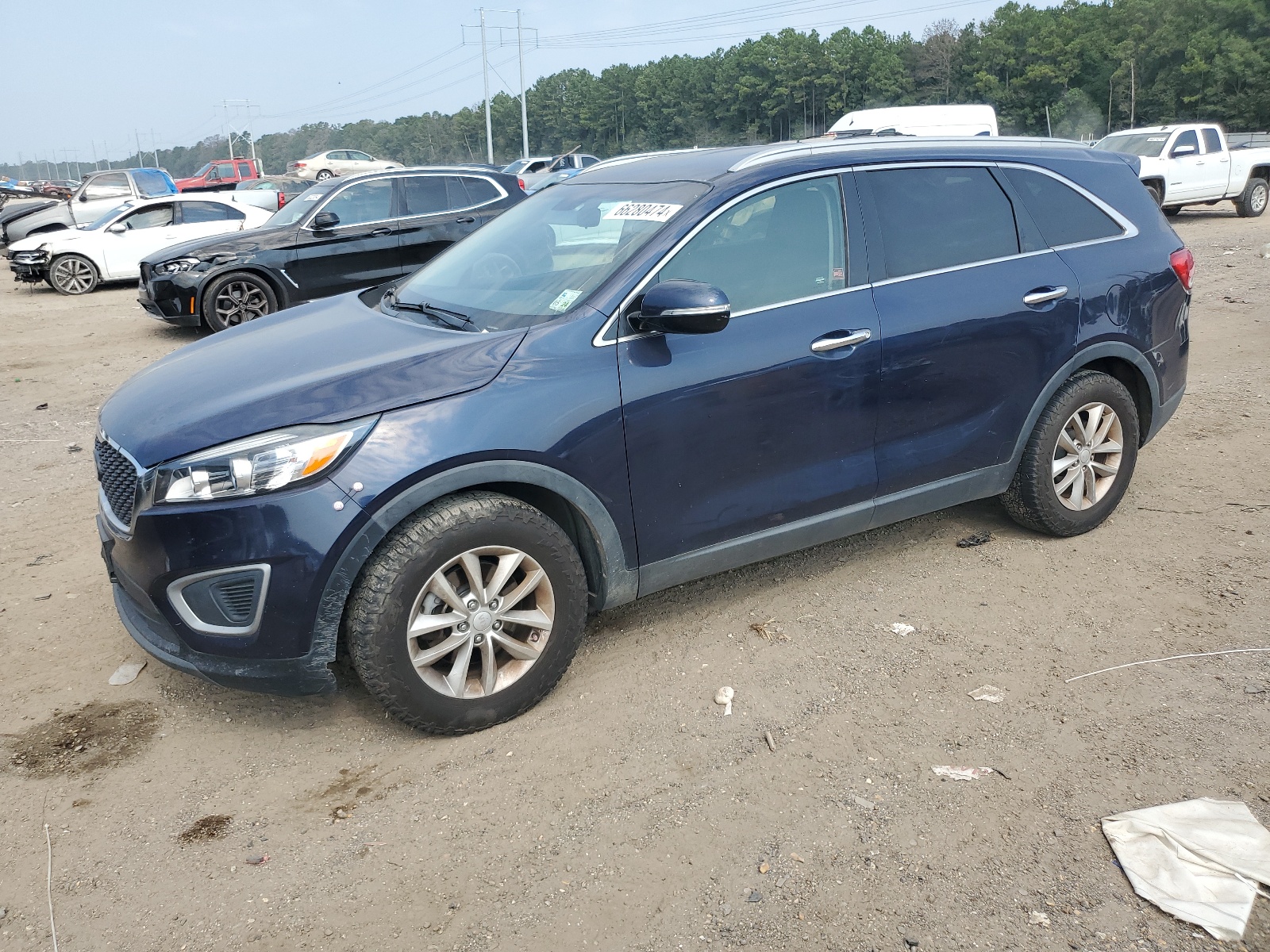 2016 Kia Sorento Lx vin: 5XYPG4A57GG043847