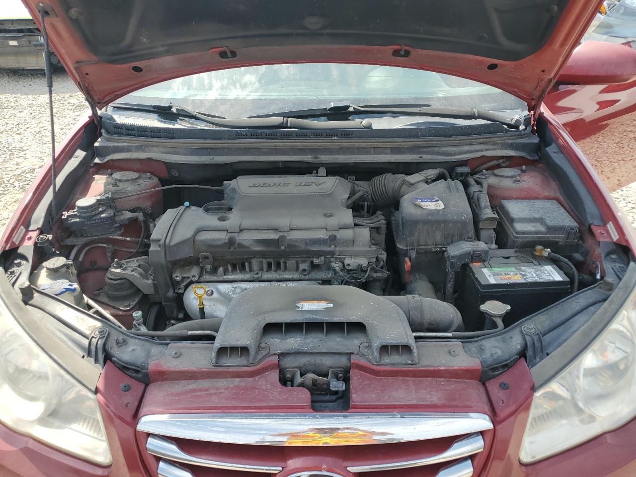 2010 Hyundai Elantra Blue VIN: KMHDU4AD5AU194058 Lot: 66501654