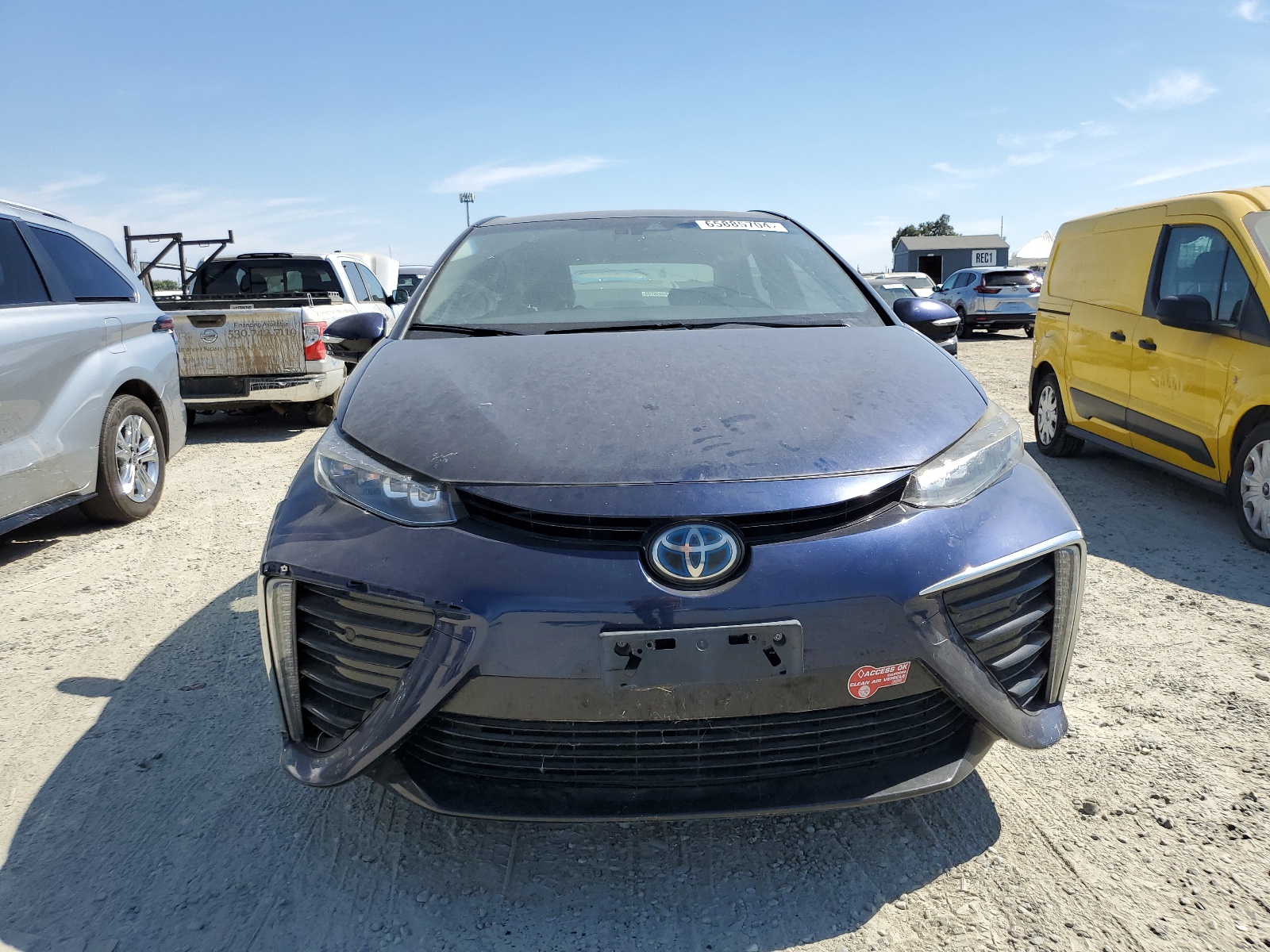 2017 Toyota Mirai vin: JTDBVRBD4HA001334