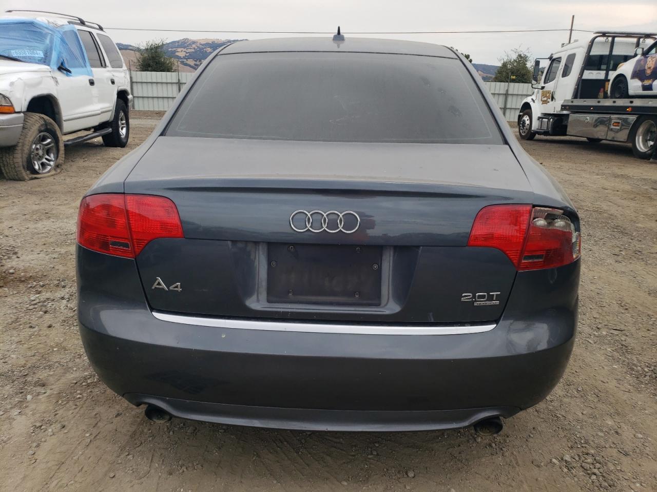 2008 Audi A4 2.0T Quattro VIN: WAUDF78EX8A147826 Lot: 65426784