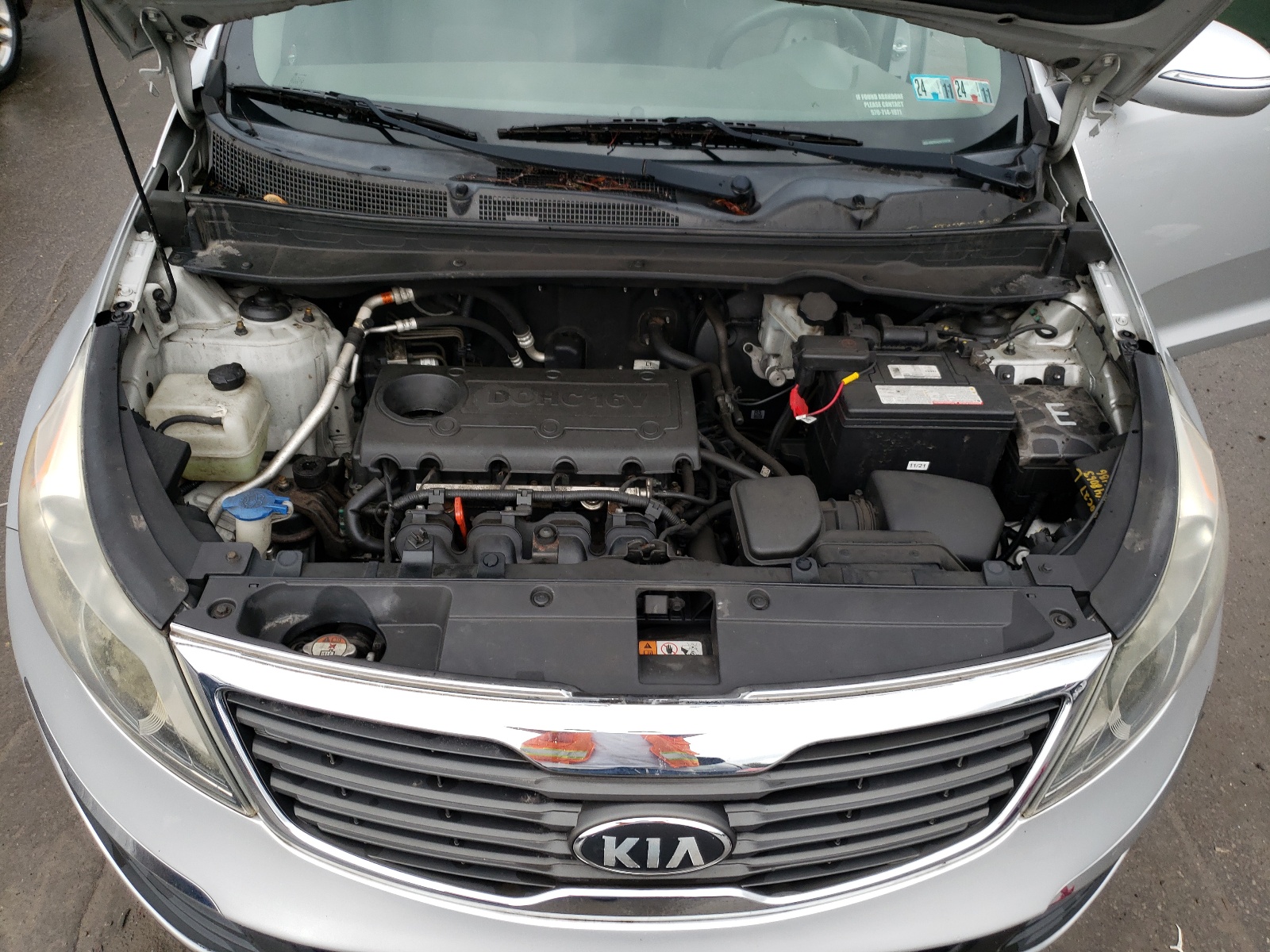 KNDPBCA2XD7523758 2013 Kia Sportage Lx