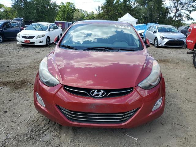  HYUNDAI ELANTRA 2012 Burgundy