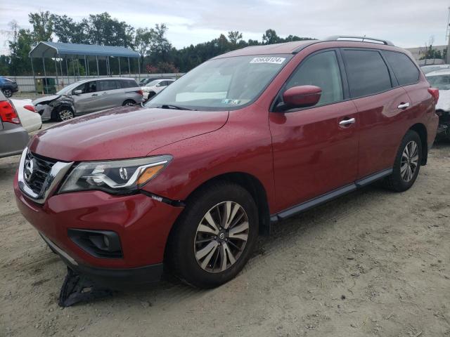  NISSAN PATHFINDER 2017 Burgundy