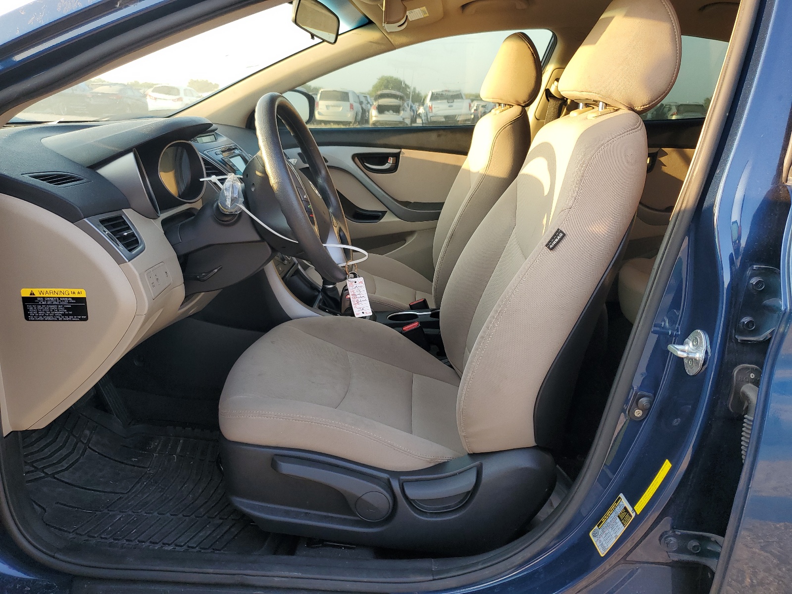 KMHDH4AE7EU165311 2014 Hyundai Elantra Se