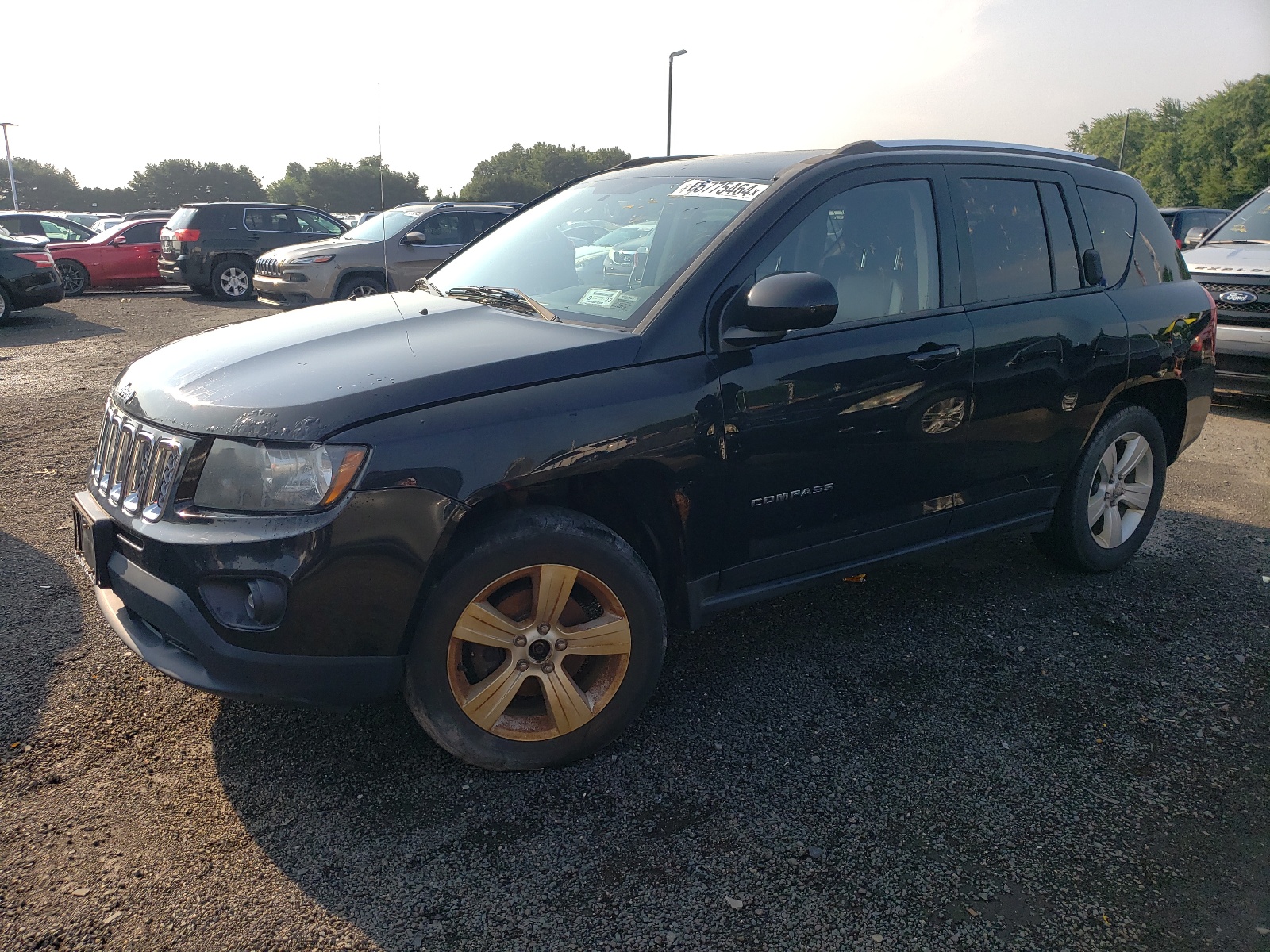 2014 Jeep Compass Latitude vin: 1C4NJDEB5ED727624