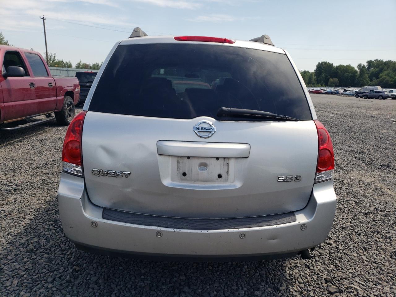 2006 Nissan Quest S VIN: 5N1BV28U26N117938 Lot: 65632304