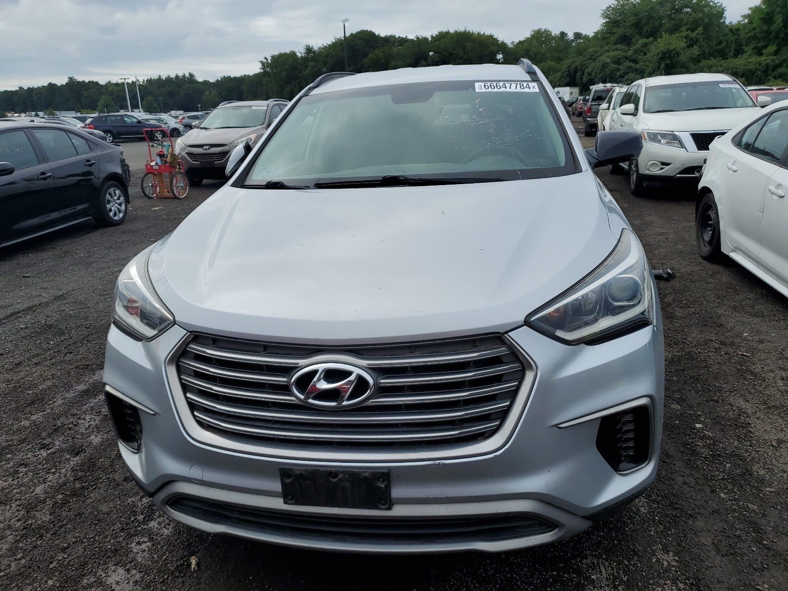 2017 Hyundai Santa Fe Se vin: KM8SMDHFXHU191908