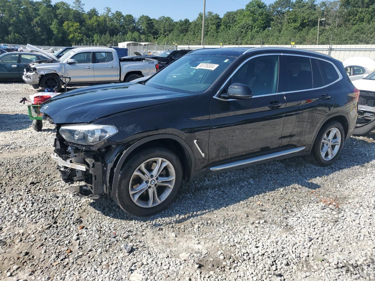 VIN 5UXTR7C55KLF29613 2019 BMW X3 no.1