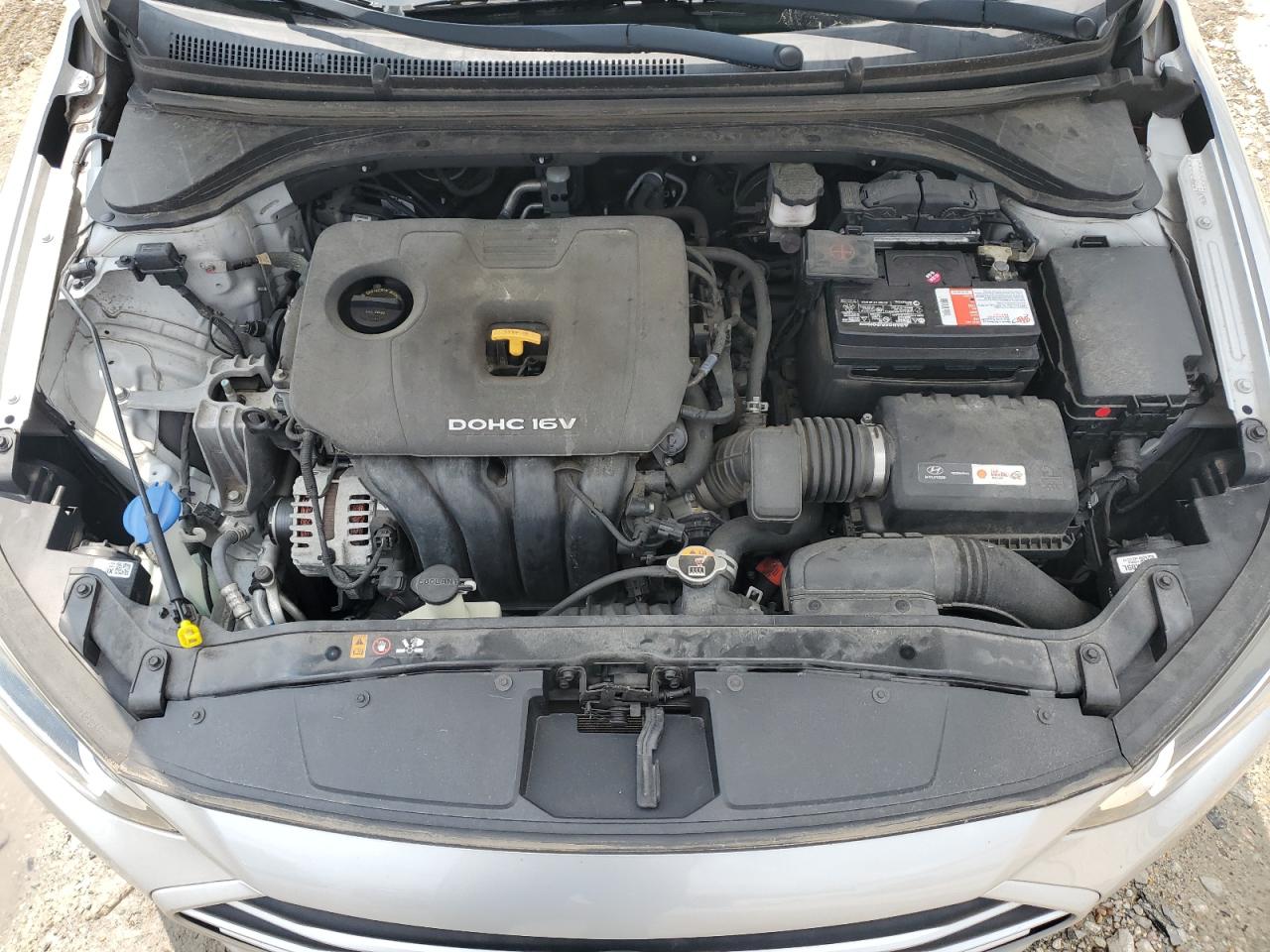 2017 Hyundai Elantra Se VIN: KMHD74LF9HU307400 Lot: 66012414