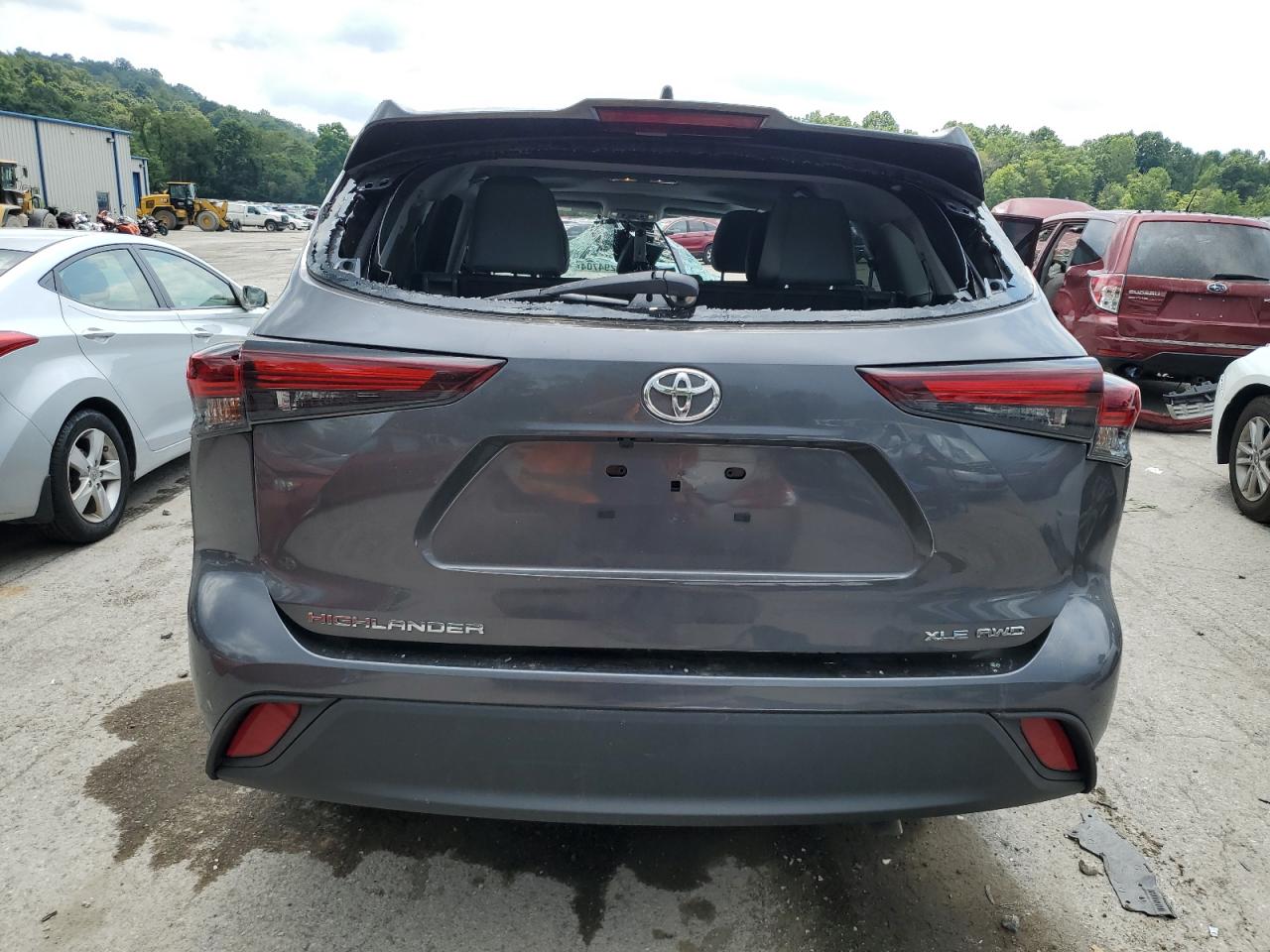 2024 Toyota Highlander Le VIN: 5TDKDRBH1RS548281 Lot: 66294704