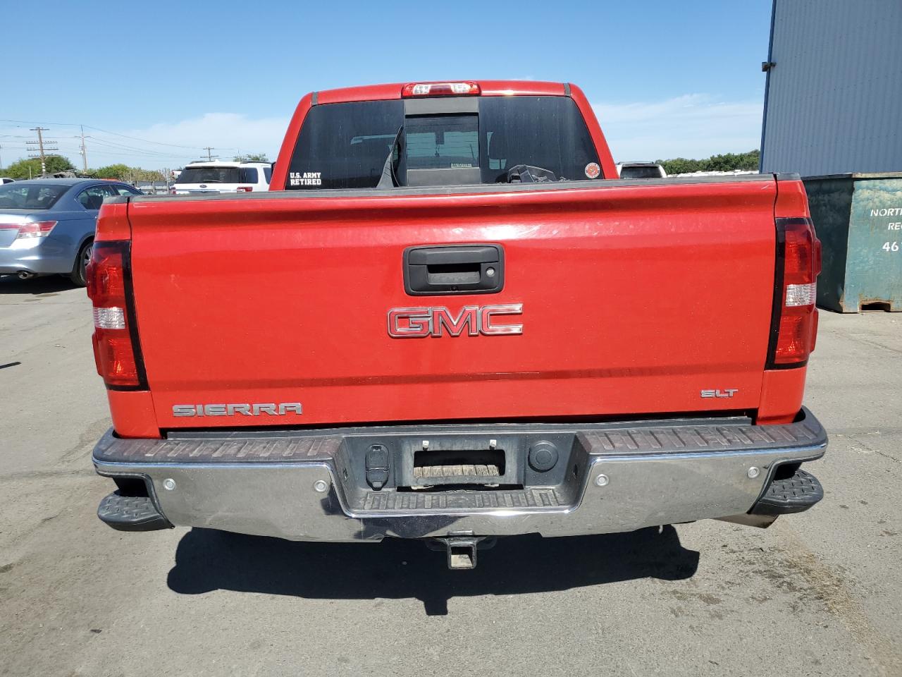 2015 GMC Sierra K1500 Slt VIN: 3GTU2VEJ1FG417349 Lot: 67881744