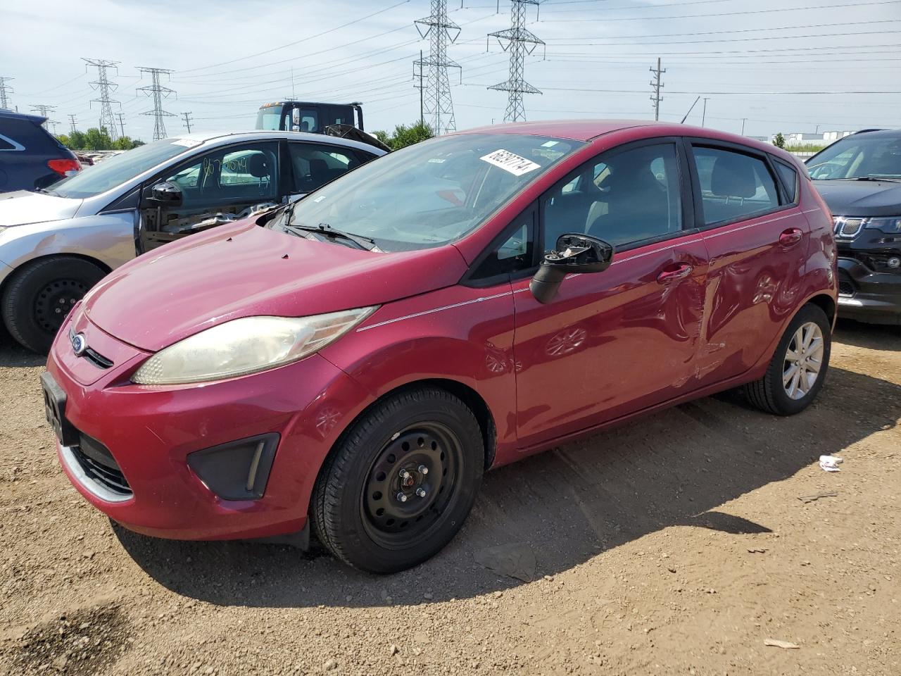 2011 Ford Fiesta Se zu verkaufen in Elgin, IL - Minor Dent/Scratches