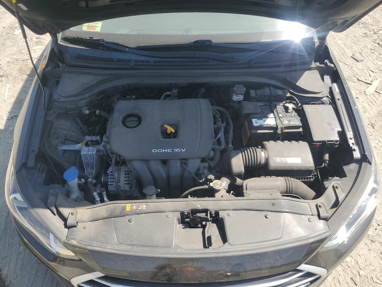 2017 Hyundai Elantra Se VIN: KMHD74LFXHU127911 Lot: 65708704