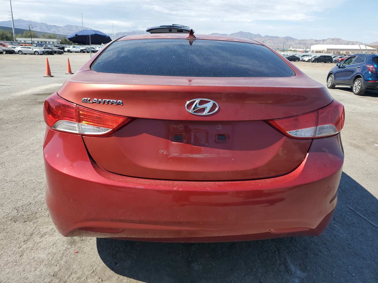 KMHDH4AEXBU133528 2011 Hyundai Elantra Gls