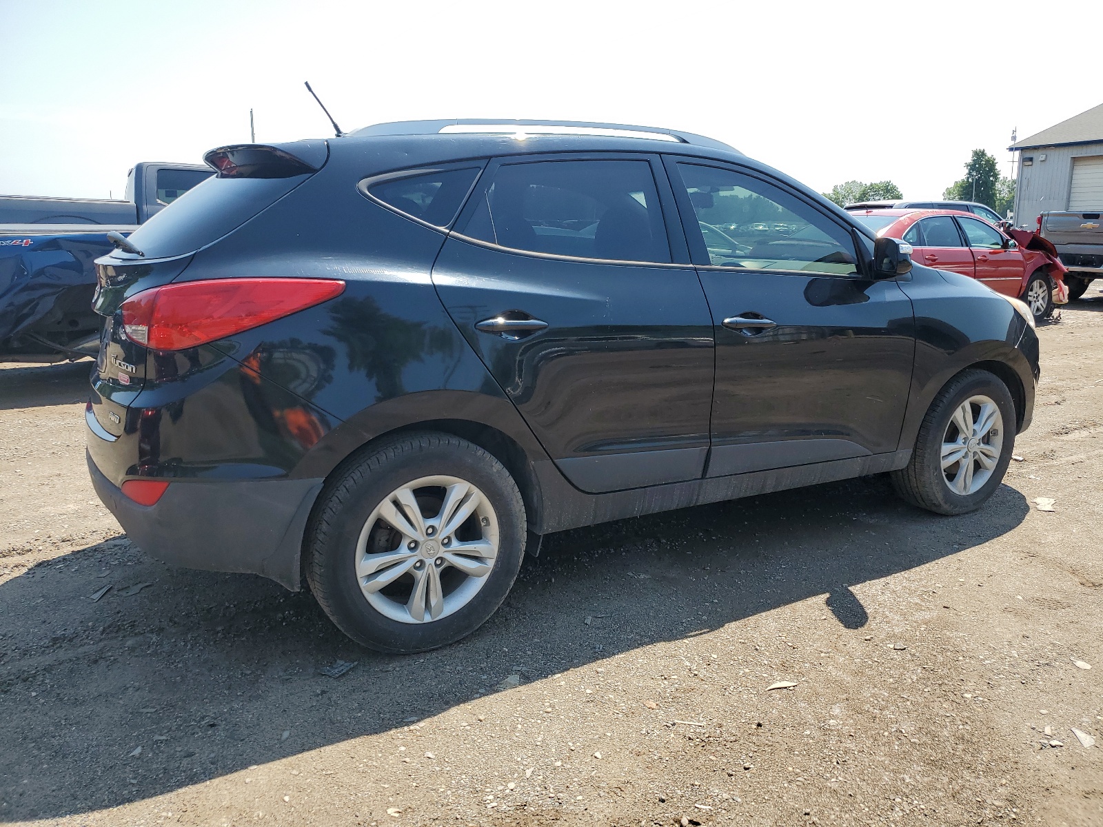 2013 Hyundai Tucson Gls vin: KM8JUCAC3DU581328