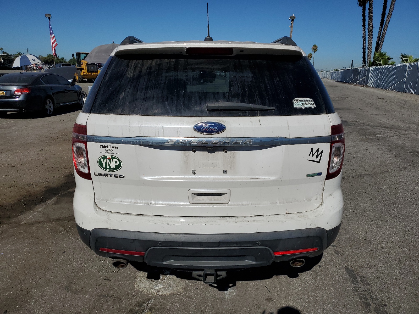 1FM5K8F81EGA37791 2014 Ford Explorer Limited