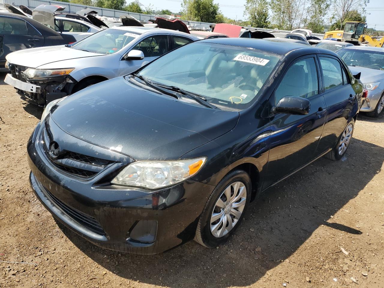 2012 Toyota Corolla Base VIN: 5YFBU4EE2CP011987 Lot: 68553904