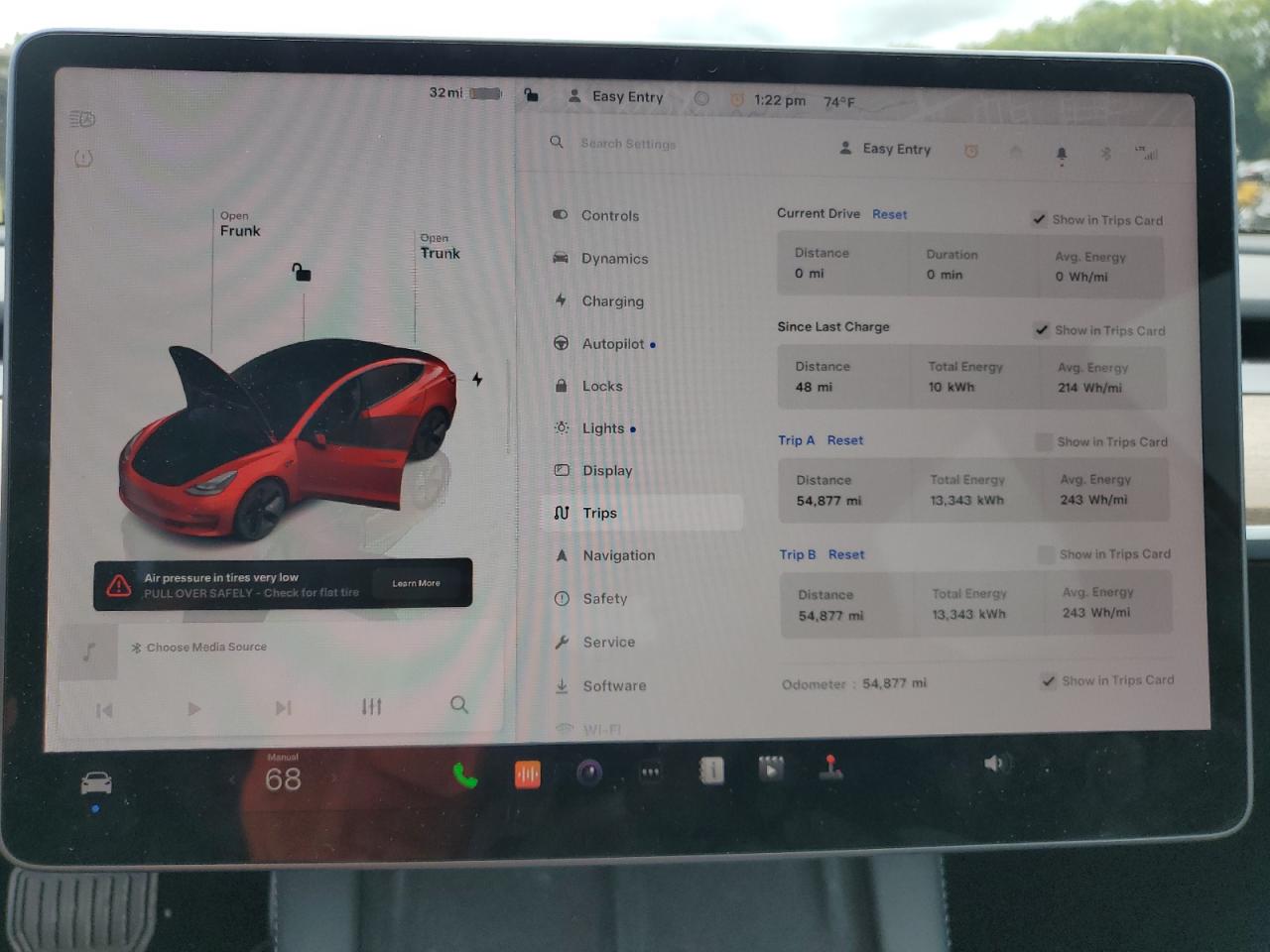 5YJ3E1EB0NF271325 2022 Tesla Model 3