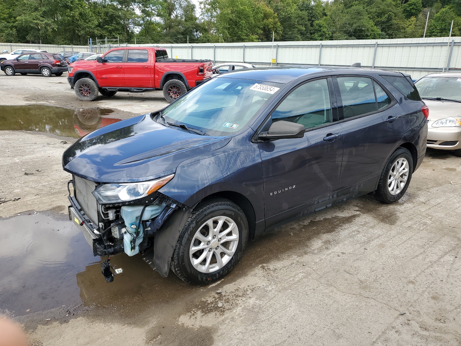 3GNAXHEVXJL122735 2018 Chevrolet Equinox Ls