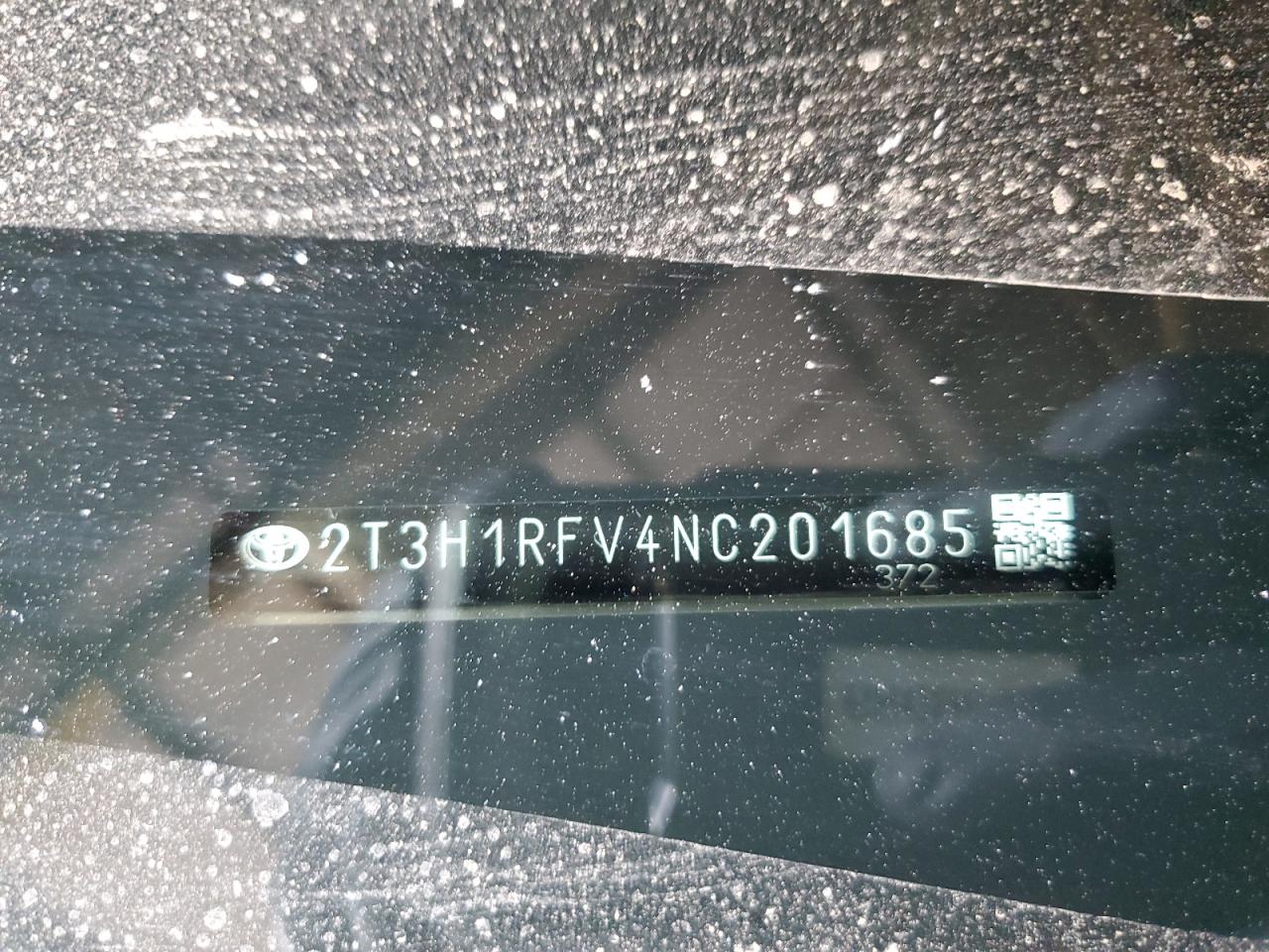 2022 Toyota Rav4 Le VIN: 2T3H1RFV4NC201685 Lot: 66916554