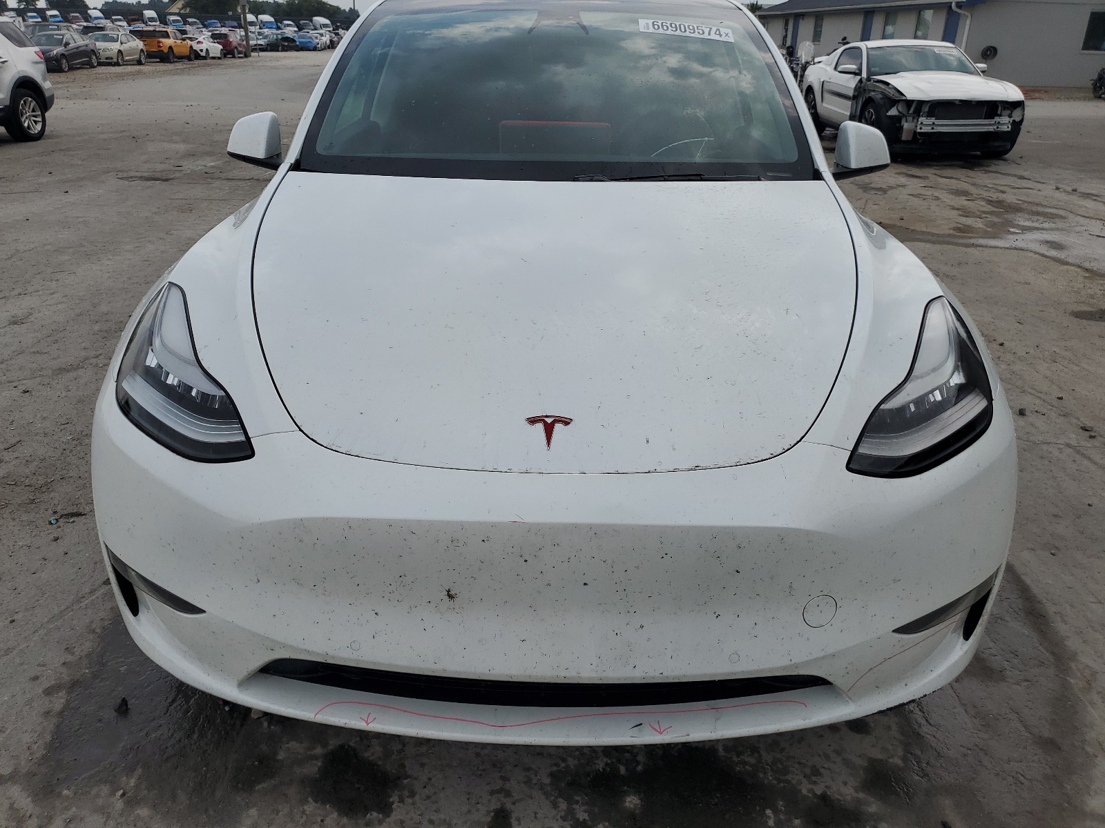 5YJYGDEE7MF073285 2021 Tesla Model Y