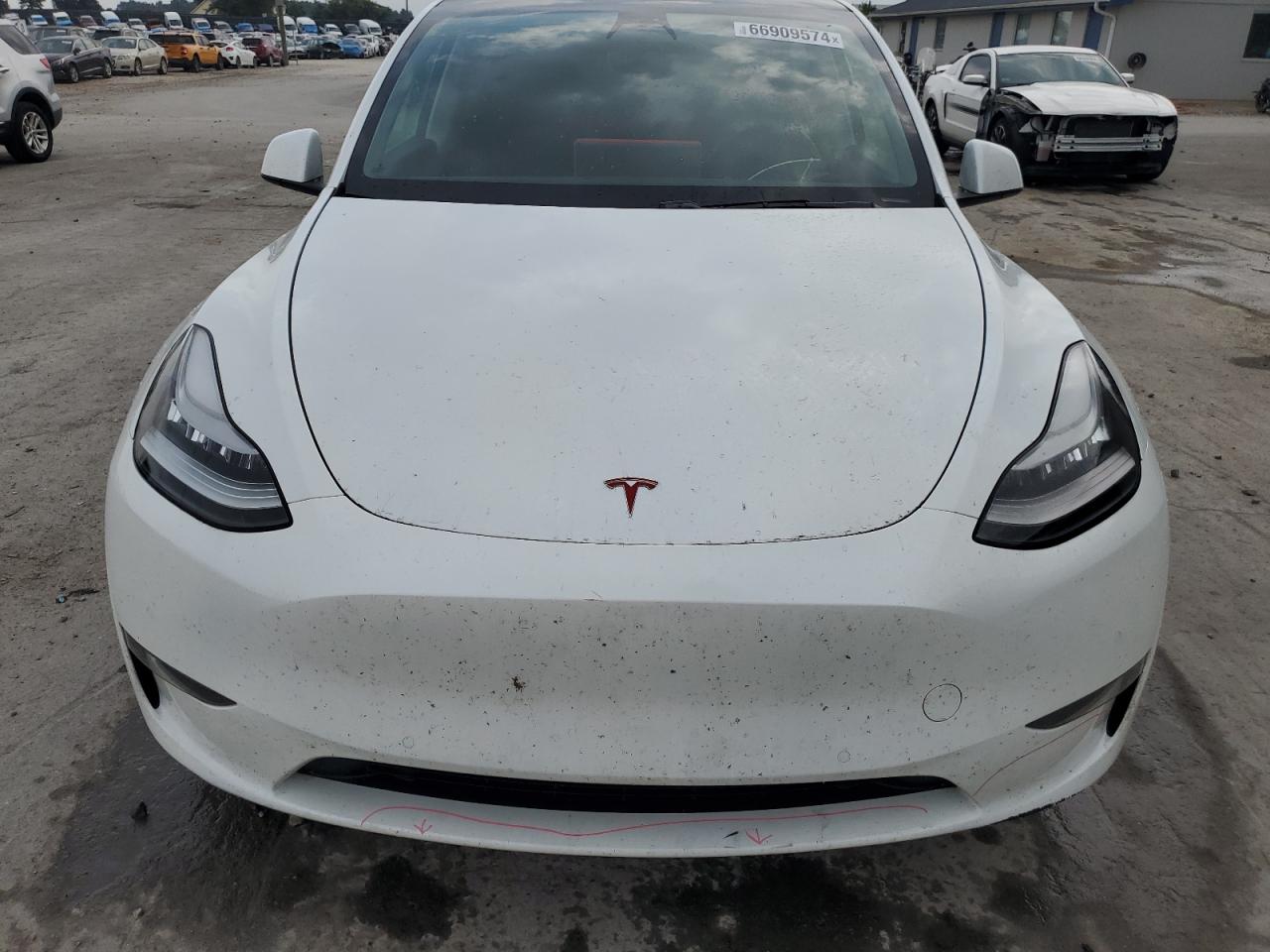 2021 Tesla Model Y VIN: 5YJYGDEE7MF073285 Lot: 66909574