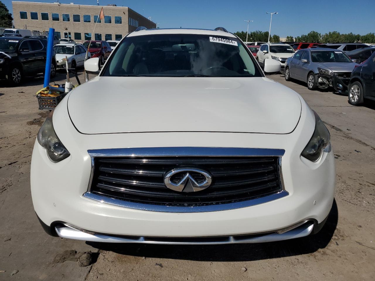 2013 Infiniti Fx37 VIN: JN8CS1MW3DM173316 Lot: 67945984