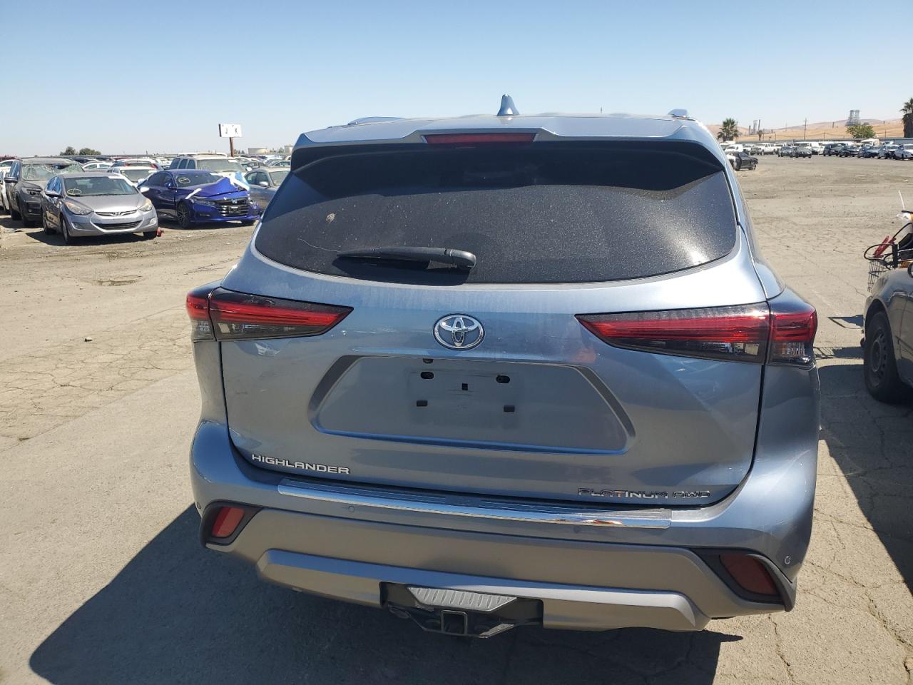 2022 Toyota Highlander Platinum VIN: 5TDFZRBH5NS238406 Lot: 69157404