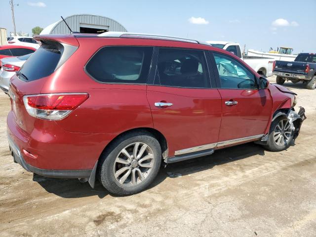  NISSAN PATHFINDER 2015 Красный