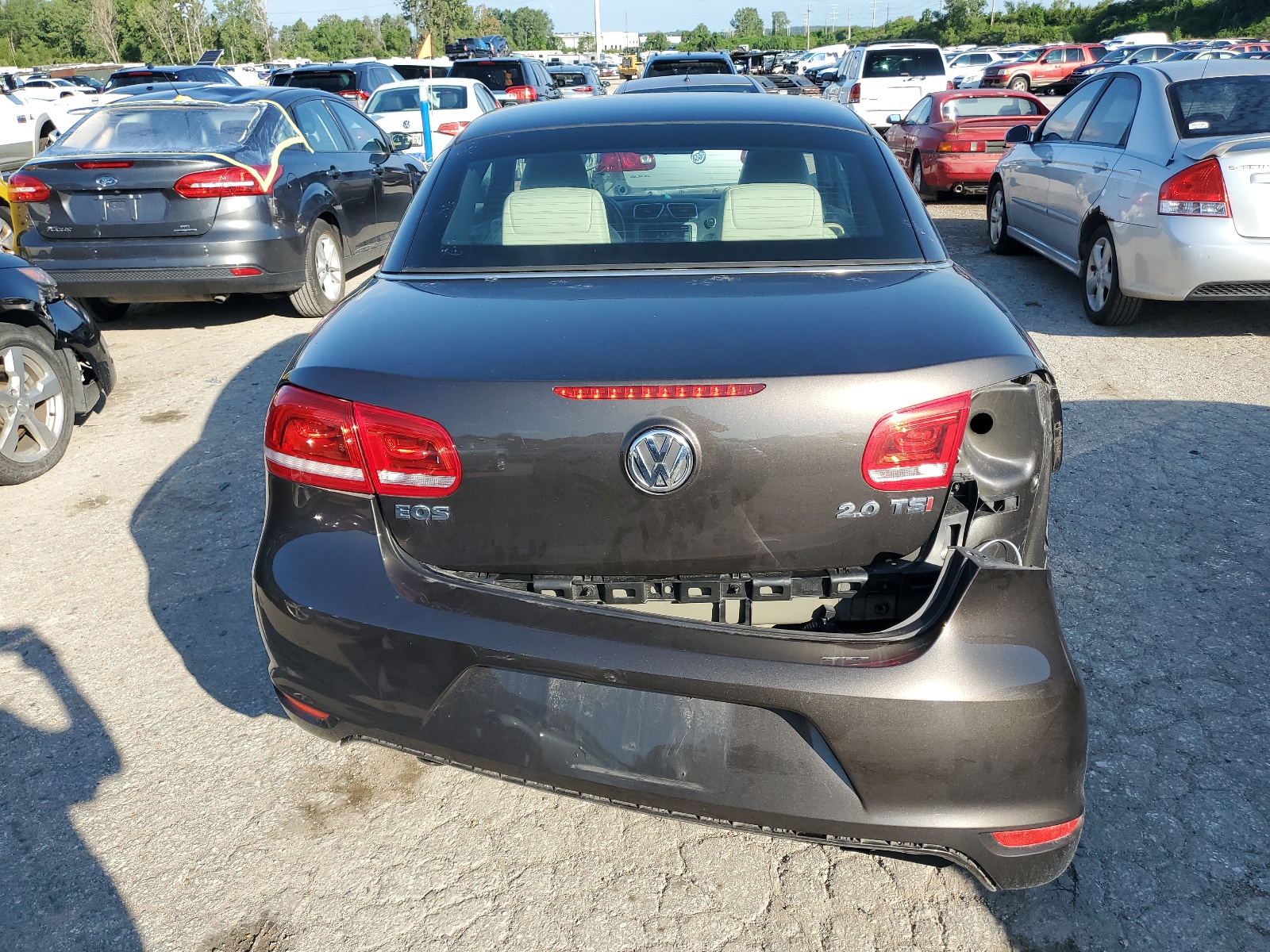 WVWBW8AHXEV005887 2014 Volkswagen Eos Komfort