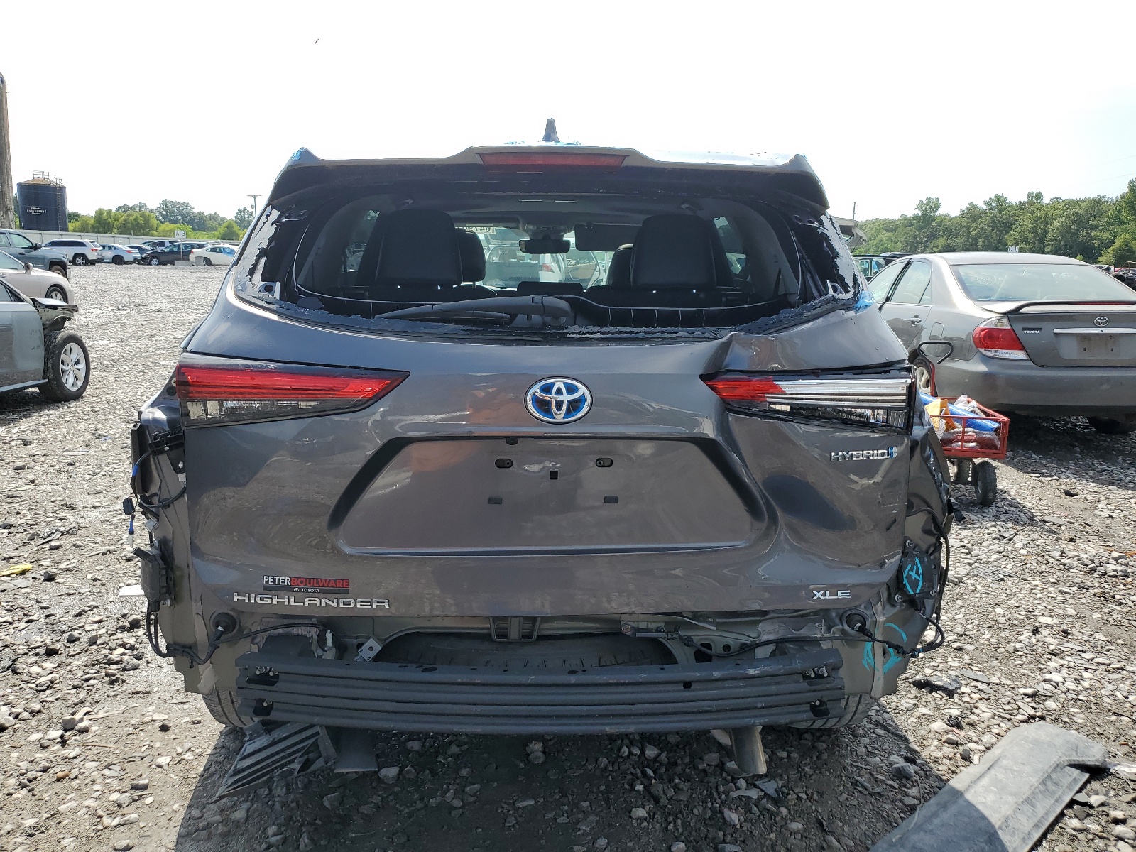 5TDGBRCH8NS555779 2022 Toyota Highlander Hybrid Xle
