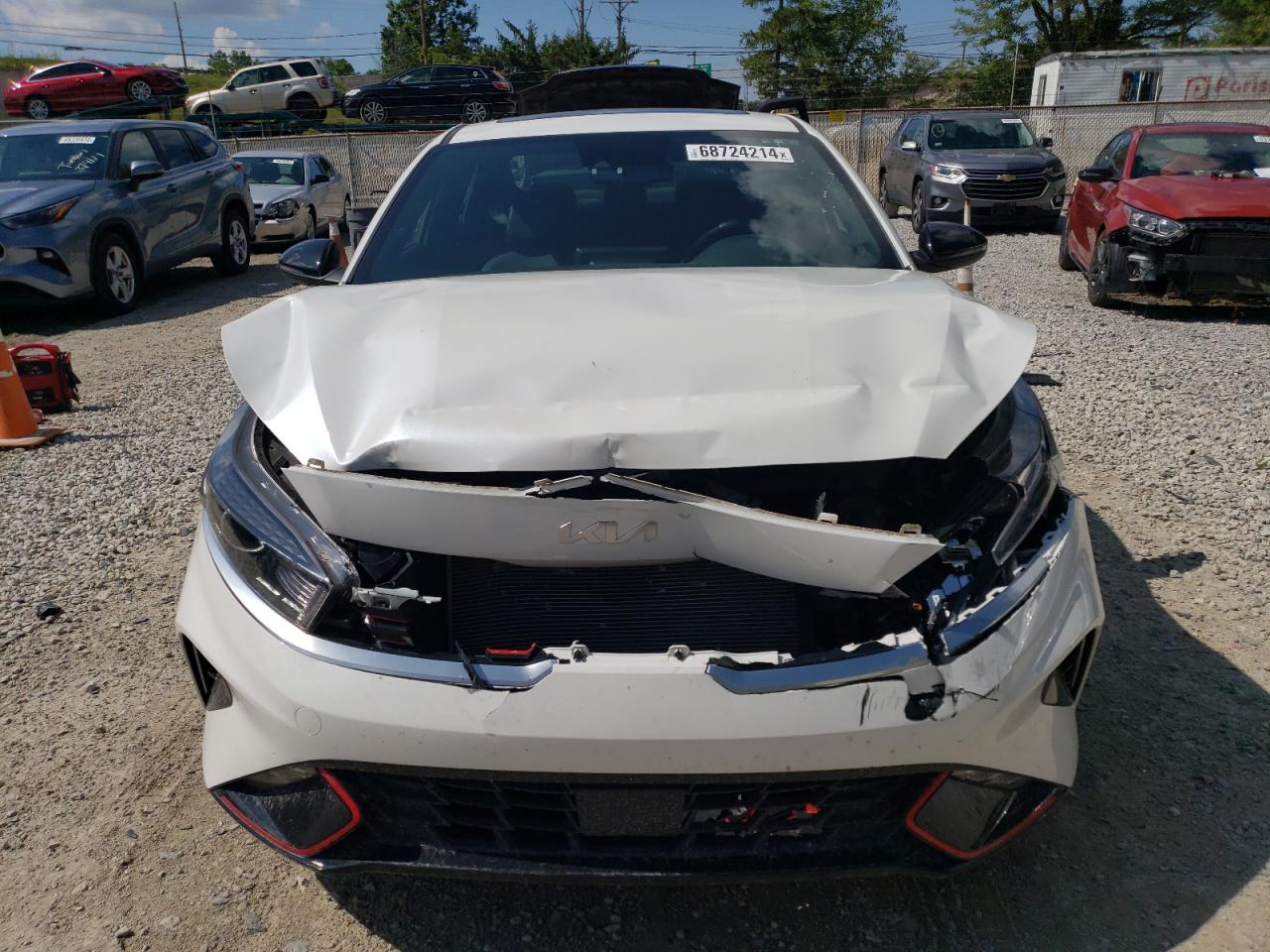 2023 Kia Forte Gt Line VIN: 3KPF54AD6PE631115 Lot: 68724214