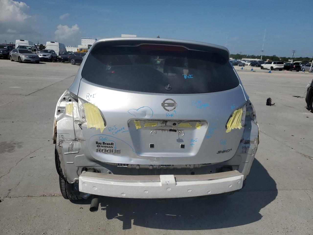 2010 Nissan Rogue S VIN: JN8AS5MT1AW002519 Lot: 65213174