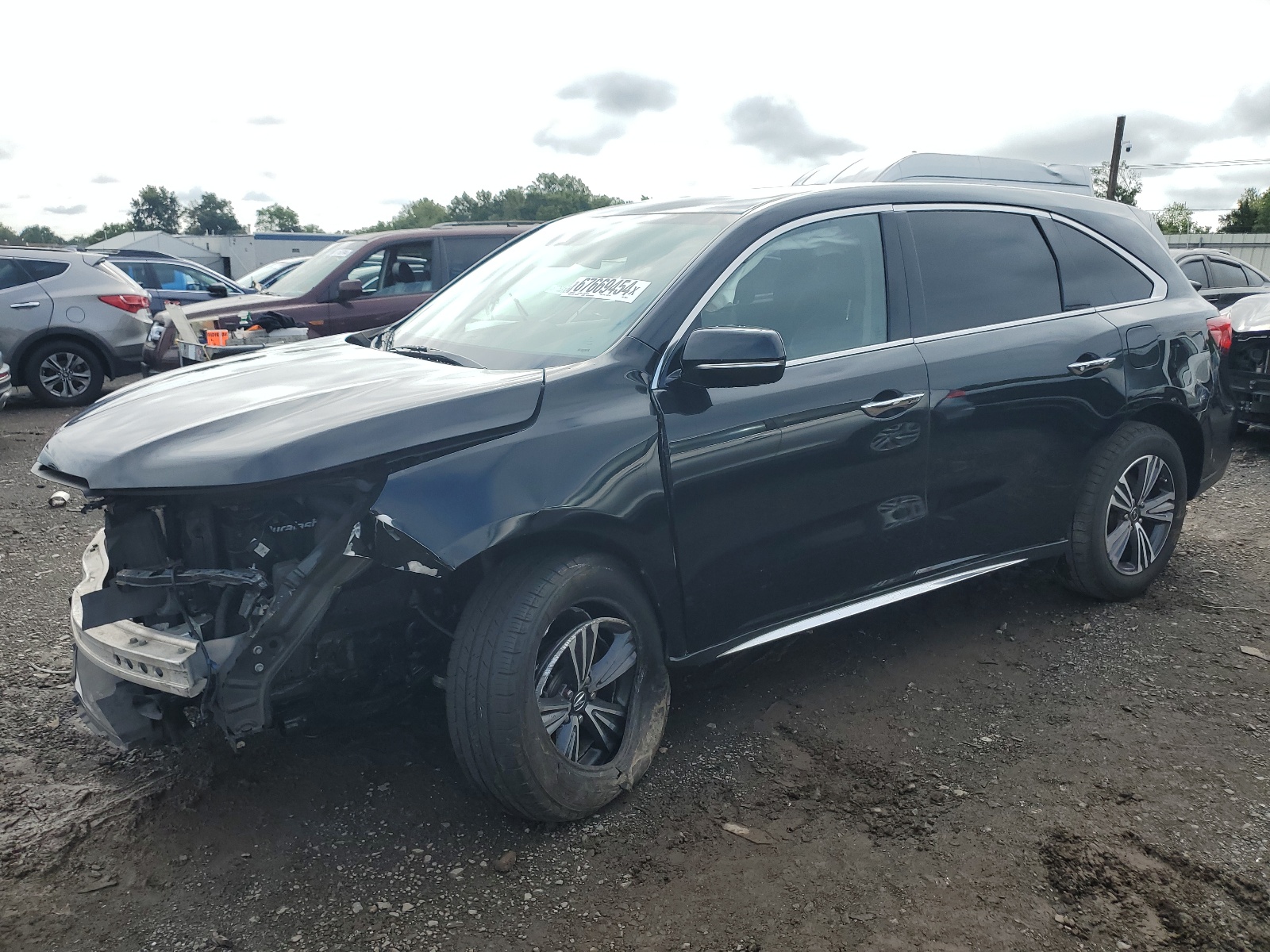 5J8YD4H35HL002822 2017 Acura Mdx