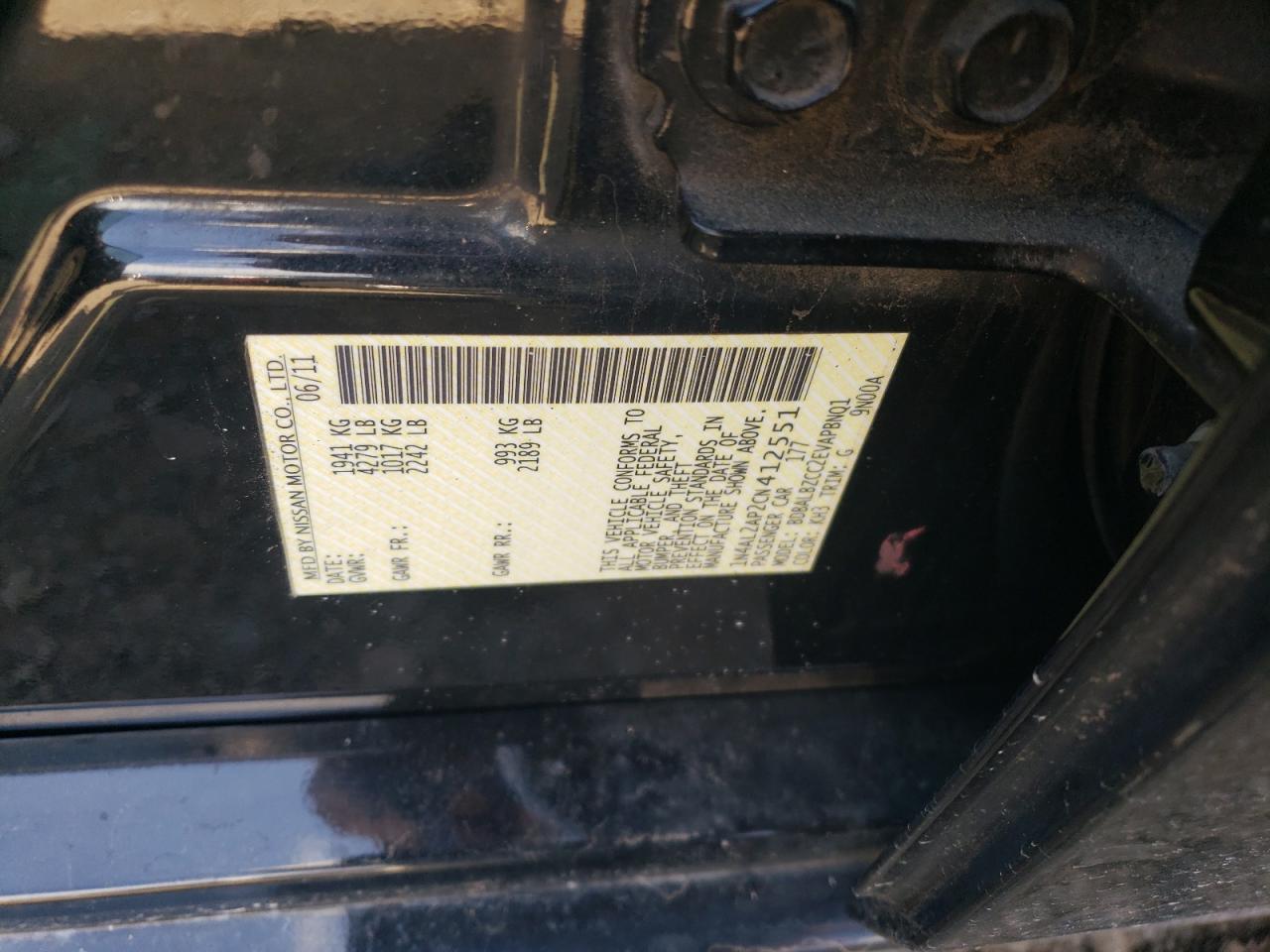 2012 Nissan Altima - Image 12