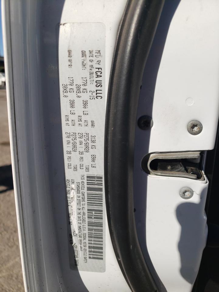 2015 Ram 1500 Laramie VIN: 1C6RR7NT4FS631718 Lot: 68492844