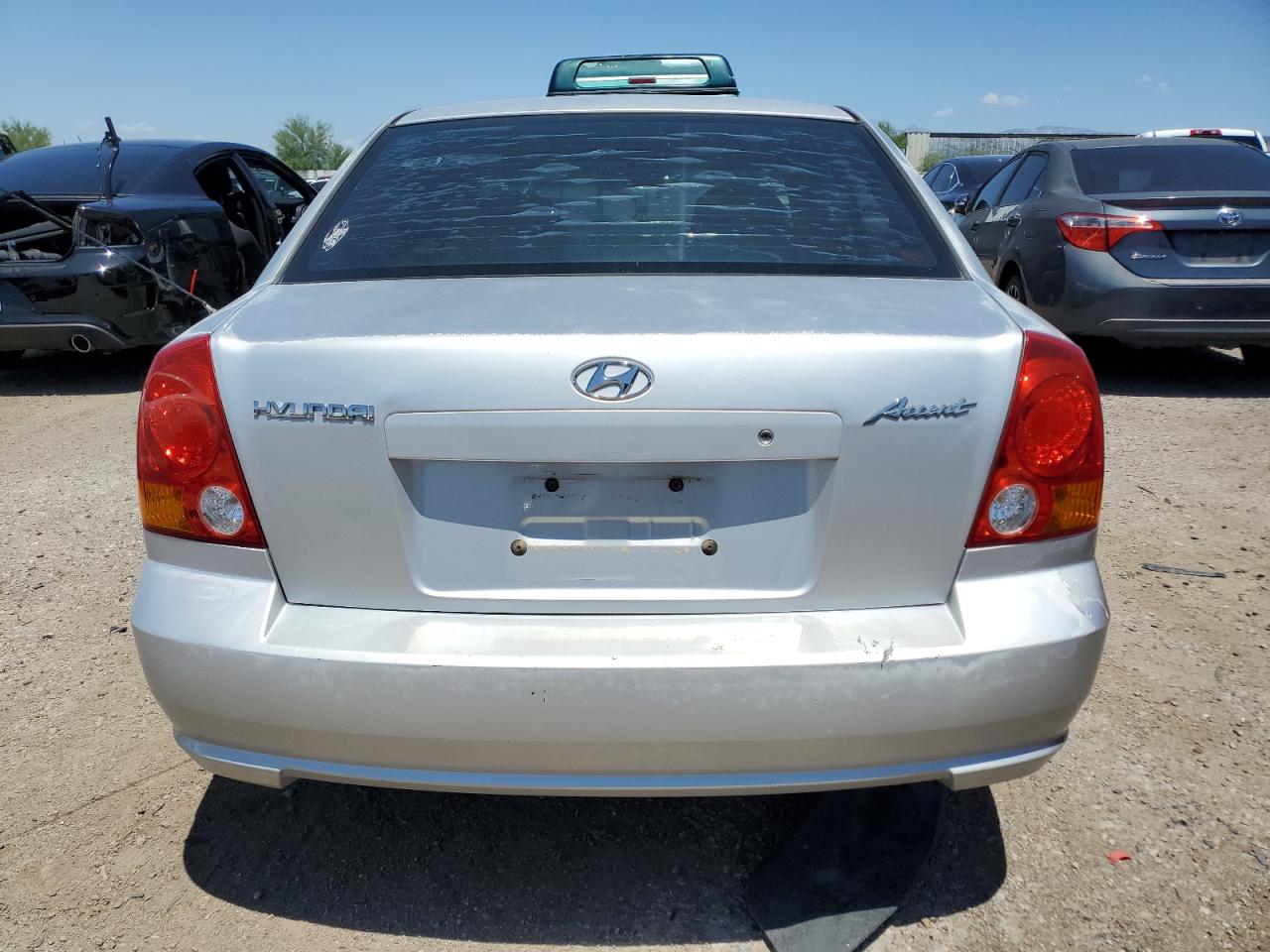 2004 Hyundai Accent Gl VIN: KMHCG45C24U544187 Lot: 65849824