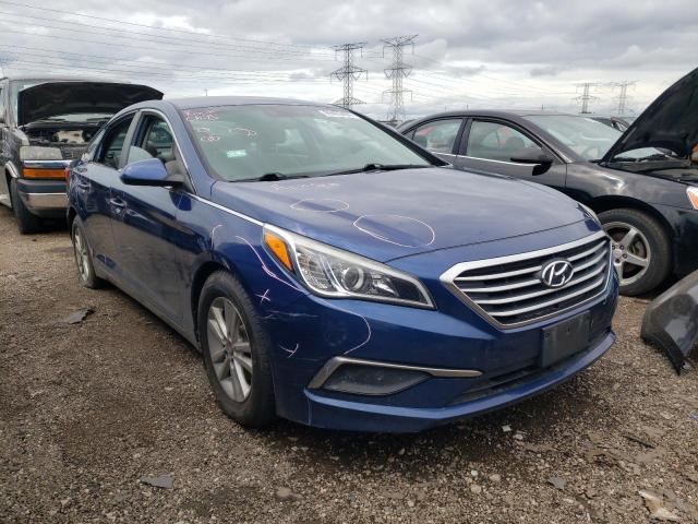  HYUNDAI SONATA 2017 Blue