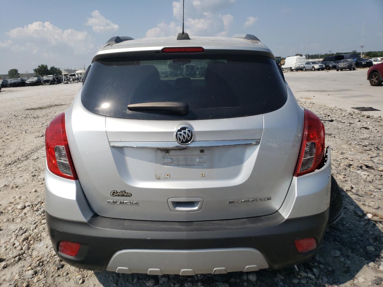 2015 BUICK ENCORE with REAR END damage, VIN KL4CJASB3FB224966