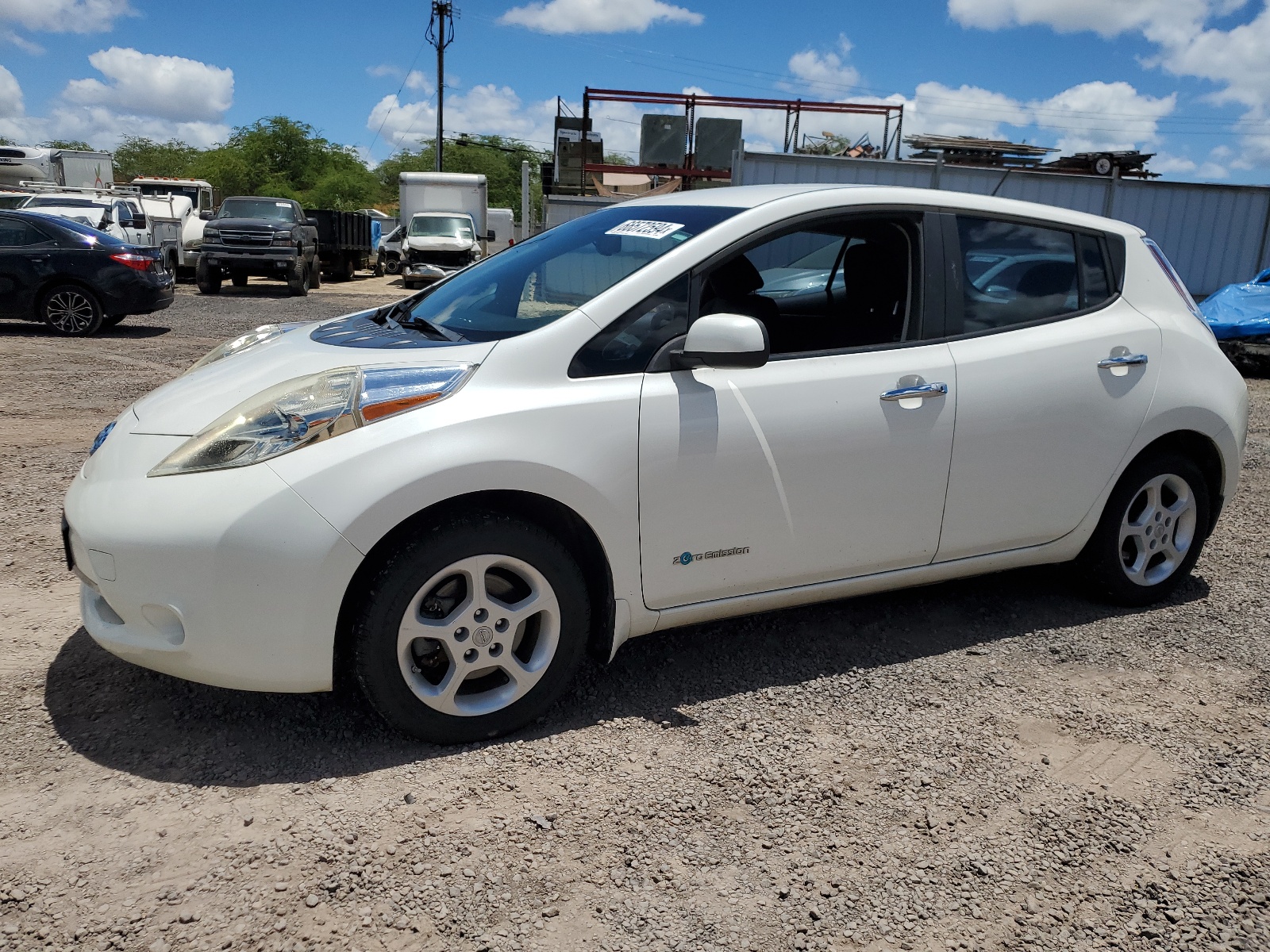 2015 Nissan Leaf S vin: 1N4AZ0CP1FC303238