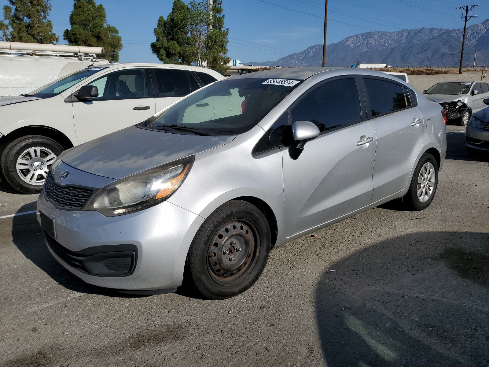 2015 Kia Rio Lx vin: KNADM4A37F6468638